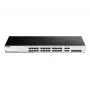 D-Link DGS-1210-28 gerido L2/L2+ 1U preto