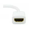 Adaptador de cabo de vídeo LOGILINK Mini DisplayPort para HDMI Type-A CV0036A, 0,1 m, cinzento