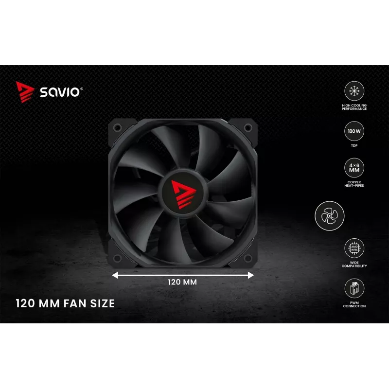 SAVIO VORTEX X2 Cooler de CPU