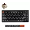 Teclado mecânico Keychron V1 Ultra 8K — 75 % QWERTY, Bluetooth, com fios, RGB, preto