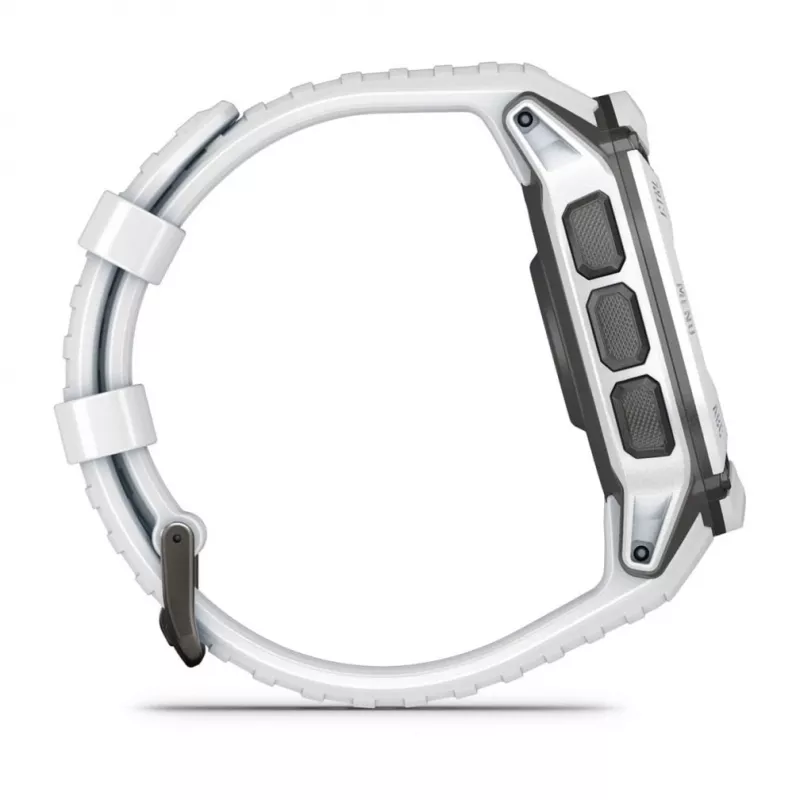 Garmin Instinct 2X Solar 2,79 cm (1,1) MIP 50 mm Digital 176 x 176 píxeis Ecrã tátil branco GPS (satélite)