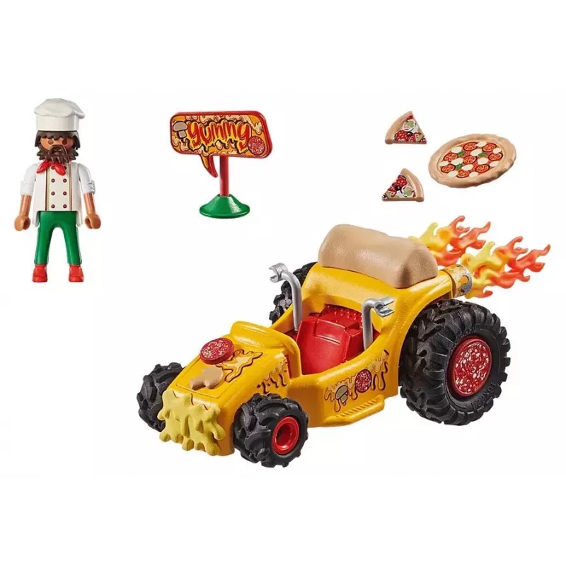 Conjunto de figuras Funstars 71634 Racing: Pizza
