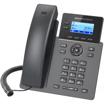 Telefone IP Grandstream GRP2602P Preto
