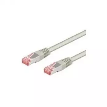 Cabo de rede Wentronic Goobay CAT 6, S/FTP (PiMF), cinzento, 20 m - LSZH isento de halogéneos, cobre (50893)