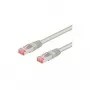 Cabo de rede Wentronic Goobay CAT 6, S/FTP (PiMF), cinzento, 20 m - LSZH isento de halogéneos, cobre (50893)