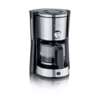 Máquina de café SEVERIN KA4825 preto/aço inoxidável