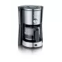 Máquina de café SEVERIN KA4825 preto/aço inoxidável
