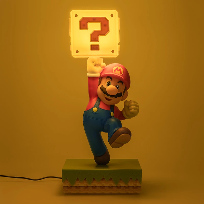 Candeeiro de mesa Paladone Super Mario Diorama Light — diorama iluminado decorativo para secretária ou prateleira