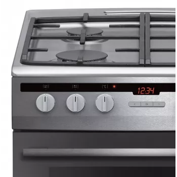 Fogão AMICA 617GES3.33HZpTaDpA(Xx) PIZZA — fogão independente com função pizza