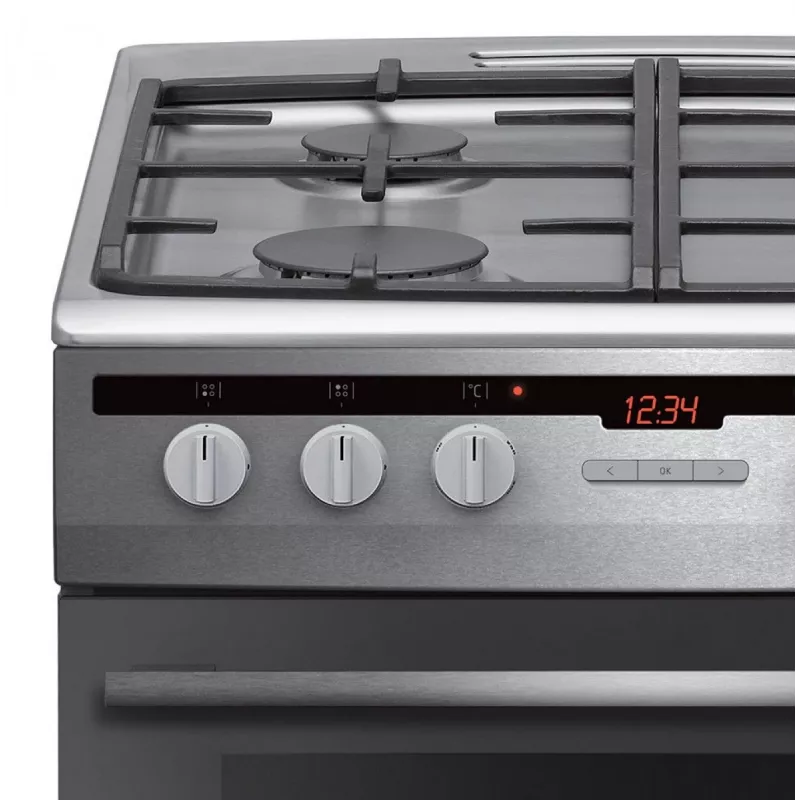 Fogão AMICA 617GES3.33HZpTaDpA(Xx) PIZZA — fogão independente com função pizza