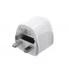 Adaptador de tomada GEMBIRD A-AC-UKMINTF – ficha tipo G do Reino Unido para entrada IEC-C13, 15 A