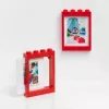 Moldura de fotografias room copenhagen LEGO Bright Red 41131730 — moldura decorativa de mesa, vermelho vivo
