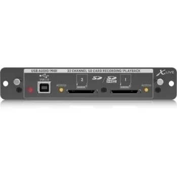 Behringer X-LIVE placa de gravação para X32