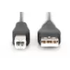 Cabo de ligação USB Assmann. Type-A - B M/M. 1,8 m. compatível com USB 2.0. UL. bl (AK-300102-018-S)
