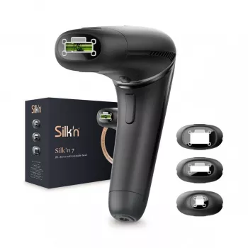 Depiladora Silk'n 7 Intense Pulsed Light IPL preta