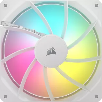 Ventoinha Corsair RS140 ARGB 14 cm branca 330-1700 rpm