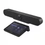Logitech Rally Bar + Tap Cat5E Graphite pacote para Microsoft Teams Rooms - kit para videoconferências (barra de vídeo, controlador tátil)