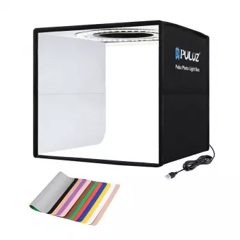 Estúdio fotográfico Puluz PU5025B LED 25cm