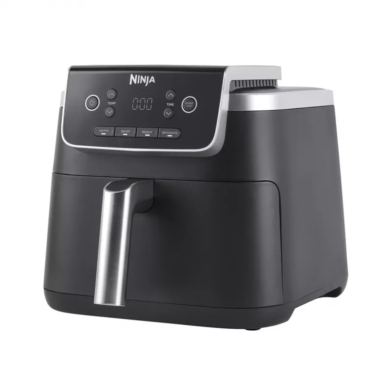 Fritadeira de ar quente Ninja AF140EU Single 4,7 L 1750 W preta, 4 programas, LCD, placa crocante