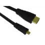 Cabo HDMI SBOX HDMI-MICRO/R 1.4 2 m — Micro-HDMI para HDMI, versão 1.4, 2 metros de comprimento