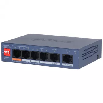 Switch POE CS4006-4GT-60-V2 4 portas Dahua