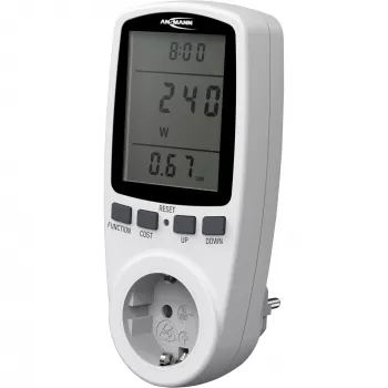 Medidor de consumo energético ANSMANN APM2 120-0007 com ecrã LCD
