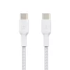 Belkin BOOST CHARGE - Cabo USB - 24 pin USB-C (M) para 24 pin USB-C (M) - USB 2.0 - 2 m - Branco