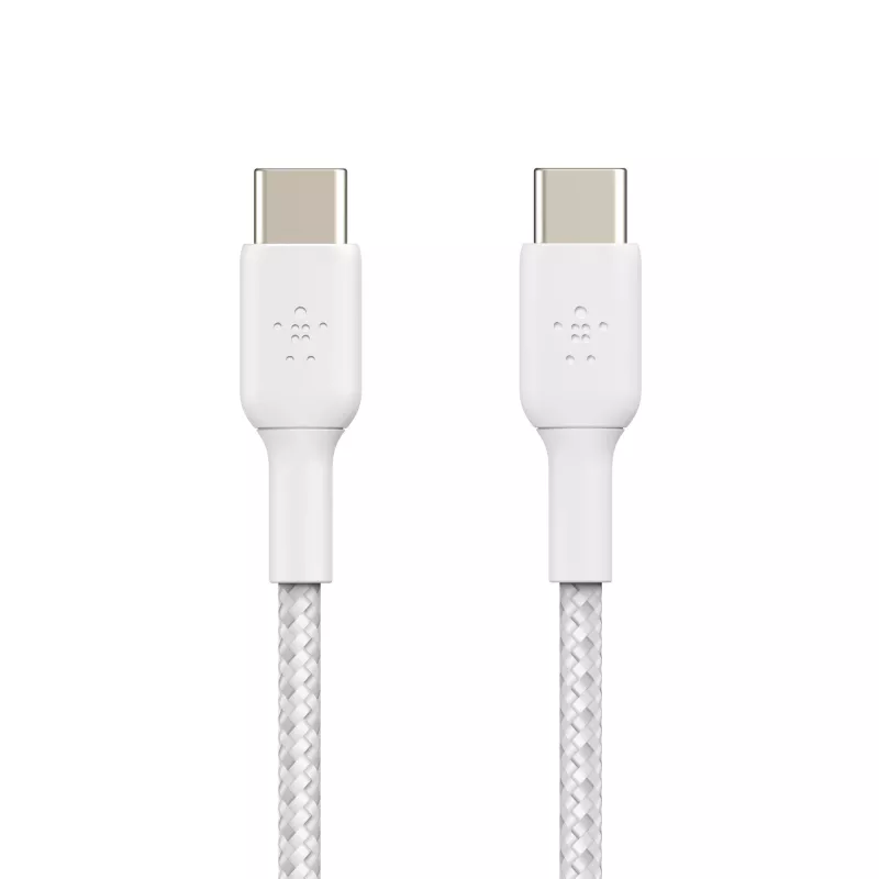 Belkin BOOST CHARGE - Cabo USB - 24 pin USB-C (M) para 24 pin USB-C (M) - USB 2.0 - 2 m - Branco