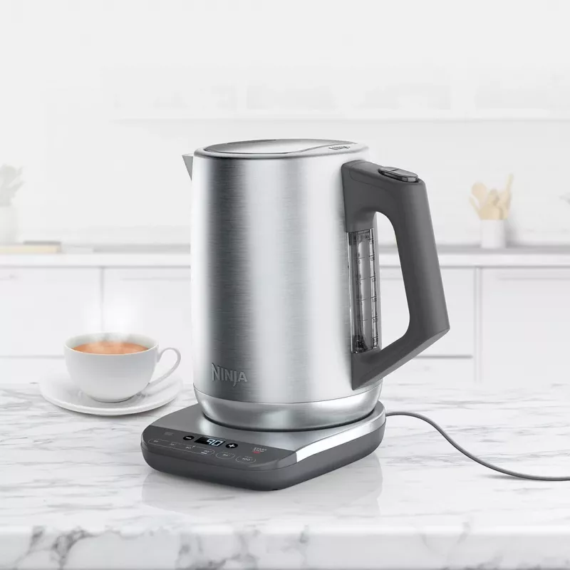 Ninja KT201EU chaleira 1,7 L 3000 W preto, aço inoxidável