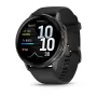 Garmin Venu 4 smartwatch, 45 mm, AMOLED de 1,4 polegadas, GPS, preto