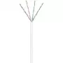 Wentronic CAT 6 U/UTP 100m - Cat6 - U/UTP (UTP) - branco - policloreto de vinilo (PVC) - 24/7 (94964)