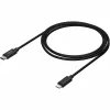 Cabo para telemóvel Ansmann 1700-0106 preto USB C Lightning 0,12 m