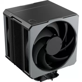 Arrefecedor de ar Cooler Master Hyper 612 APEX 120 mm preto, 4 heatpipes, 2400 rpm, 75.2 CFM, 4 pinos