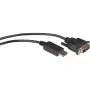 ROLINE - Cabo de vídeo - DisplayPort (M) - DVI-D (M) - 1 m (DisplayPort 1.1) - parafusos serrilhados - preto (11.04.5771)