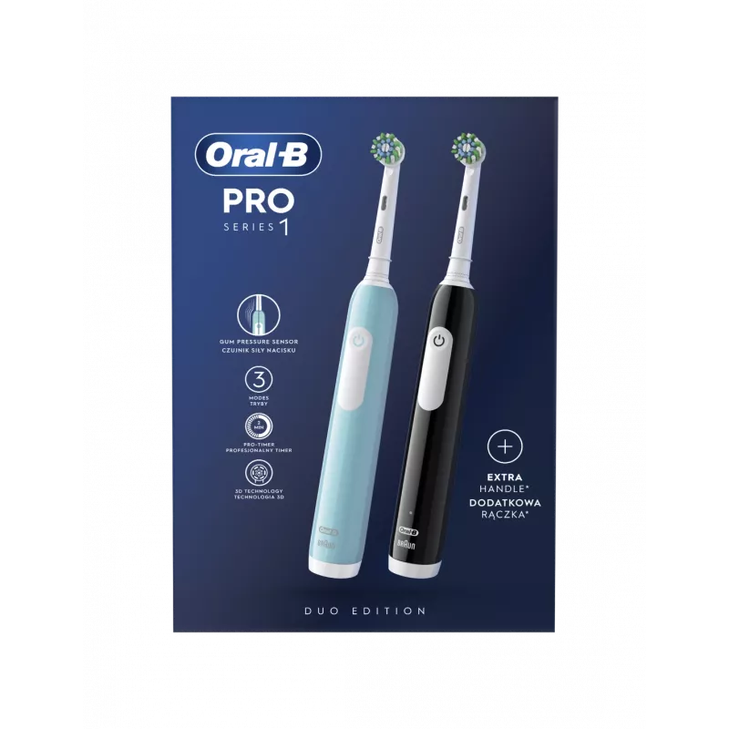 Escova de dentes elétrica Oral-B PRO1 Duo Pack