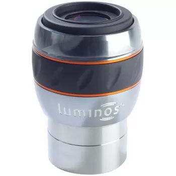 Ocular para telescópio Celestron Luminos 19 mm 2 cm preto, azul, laranja, prateado