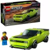 Carro de brinquedo de construção LEGO Speed Champions Dodge Challenger SRT Hellcat 77237 — 390 peças, 1 minifigura, idade recomendada 9+