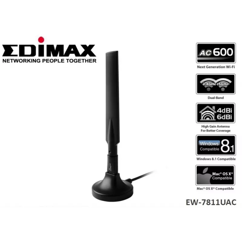 Placa de rede Edimax EW-7811UAC
