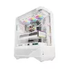 Caixa de computador Darkflash DY460 ATX branco