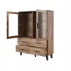 Cama conjunto de sala LOTTA 2 (aparador 150 2D3DR + aparador 110 2D4DR + vitrina 120 + mesa de centro 110)