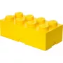 Room Copenhagen LEGO STORAGE BRICK 8 amarelo polipropileno 500x250x180mm