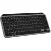 Logitech Master Series MX Keys Mini for Mac – Teclado – compacto – retroiluminado – sem fios – Bluetooth LE – AZERTY – Francês – Cinzento Space (920-012646)