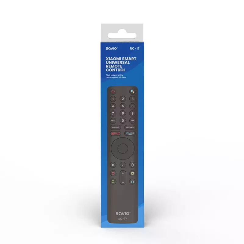 Comando universal / de substituição SAVIO RC-17 para Xiaomi Smart TV