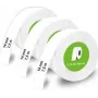 Rolo de etiquetas Olympia 6312 – 14 mm x 7,5 m, etiquetas de papel autoadesivas brancas