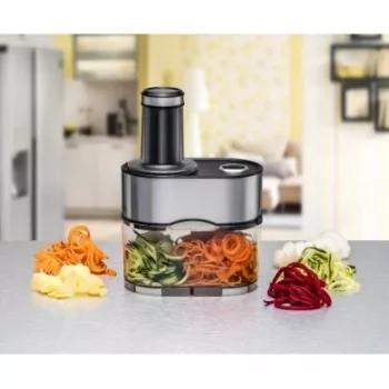Cortador elétrico de espiral Rommelsbacher EGS 80 Gnudel – cortador de espiral de legumes