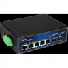 Switch PoE industrial gerido ALLNET ALL-SGI8106PMJ 4 PoE + 2 portas uplink