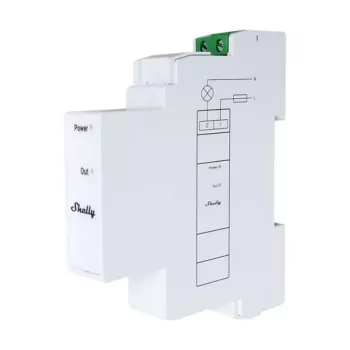 Medidor de energia Shelly Pro 3EM dispositivo de monitorização Wi-Fi trifásico para consumo de energia e gestão de carga