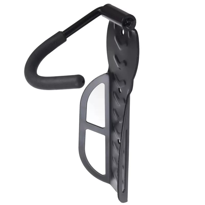 Suporte de bicicleta de parede MACLEAN MC-432, suporte vertical para bicicleta, largura ajustável, carga máx. 30 kg, preto
