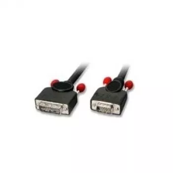 Cabo DVI-A/VGA Lindy 1 m VGA (D-Sub) preto