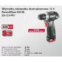 Metabo 7489929 berbequim aparafusador sem fio